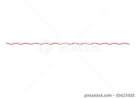 紅色 Namami 線的插圖。紅色曲線。 紅色 Namami 線的插圖。紅色曲線。 85625085