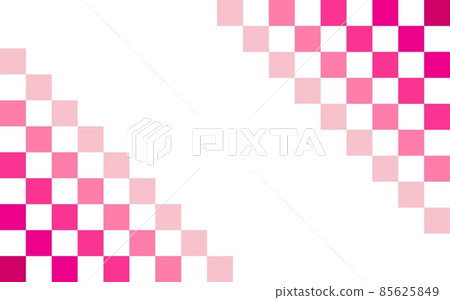 Frame checkered pattern white space gradation Frame checkered pattern white space gradation 85625849