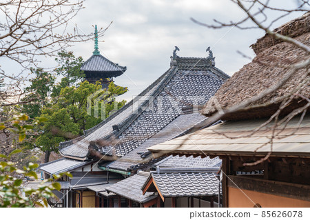 瓦頂景觀八字山興勝寺<愛知縣名古屋市> 瓦頂景觀八字山興勝寺<愛知縣名古屋市> 85626078