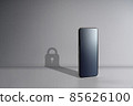 Online shopping & Social media icon with smart phone 85626100