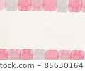 Pink watercolor background frame 85630164
