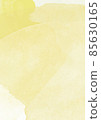 Pale yellow watercolor background 85630165