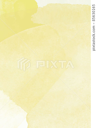 Pale yellow watercolor background Pale yellow watercolor background 85630165
