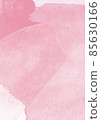 Pale pink watercolor background 85630166