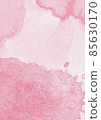 Pale pink watercolor background 85630170