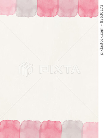 Pink watercolor background frame 85630172