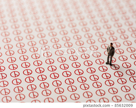 South Korean presidential election image voting mark and miniature figure South Korean presidential election image voting mark and miniature figure 85632009
