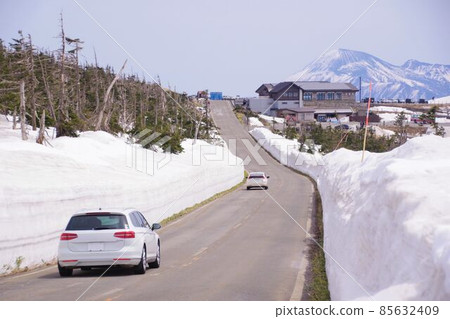 Spring drive image Hachimantai Aspite Line 85632409