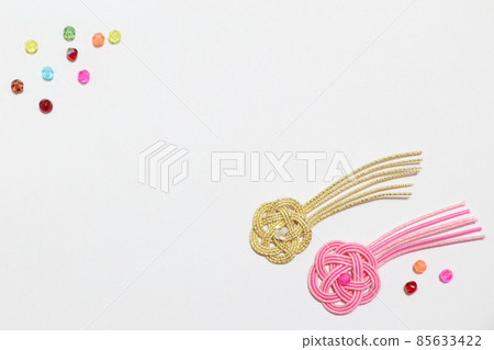 使用水引作品的材料 臥式 85633422