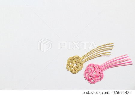 使用水引作品的材料 臥式 85633423