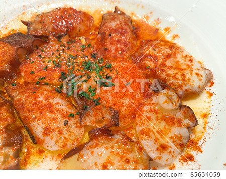 Spanish food Purpo Galjego 85634059