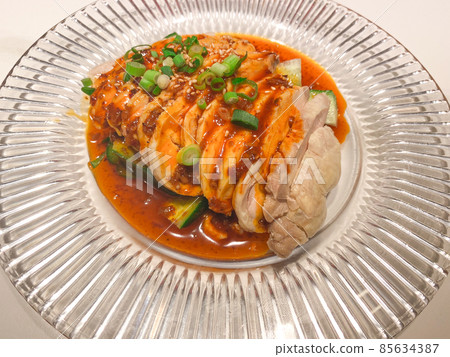 Chinese food appetizer, Mouthwater chicken 85634387