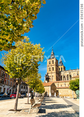 The Cathedral of Astorga in Spain The Cathedral of Astorga in Spain 85635198