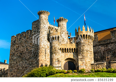 Templar Castle in Ponferrada, Spain 85635199
