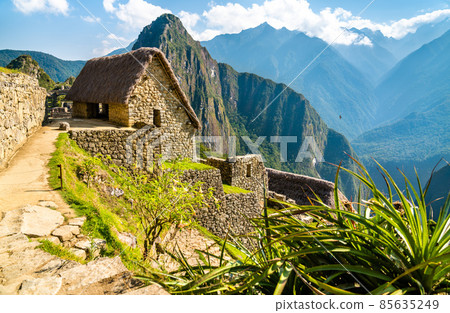 Machu Picchu Inca ruins in Peru, South America 85635249