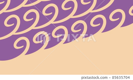 Round and round pattern purple - Stock Illustration [85635704] - PIXTA