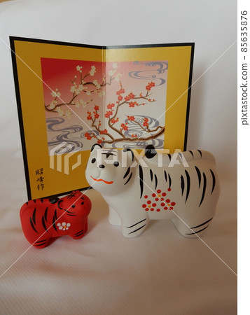 祈求好運的新年裝飾 Tora 祈求好運的新年裝飾 Tora 85635876