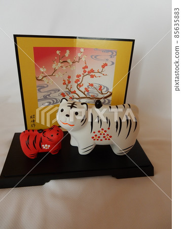 祈求好運的新年裝飾 Tora 祈求好運的新年裝飾 Tora 85635883