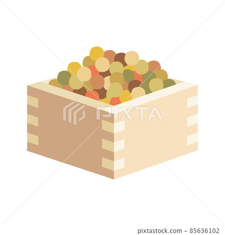 節分豆 滿須豆（白色背景） 85636102