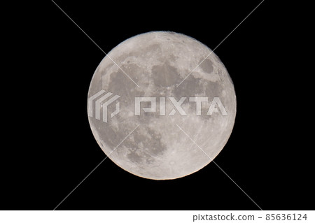 Full moon Mid-autumn moon 2021.9.21. Harvest moon 85636124