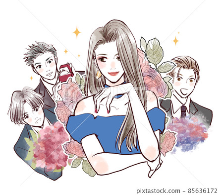 Popular rich beauty 85636172