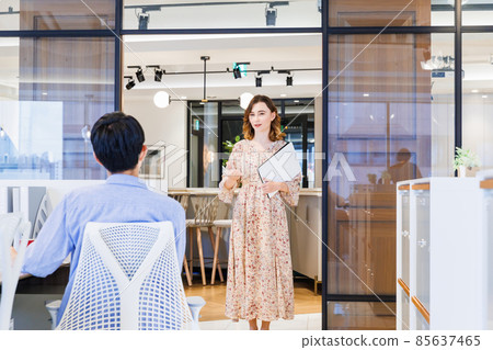 Business Team Global Office Shooting Cooperation: WEEK Shibadaimon (Sun Frontier Fudousan) 85637465