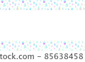 Drops in watercolor (rainbow-colored drops) Polka dots 85638458