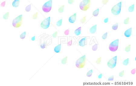 Drops in watercolor (rainbow-colored drops) Polka dots Drops in watercolor (rainbow-colored drops) Polka dots 85638459