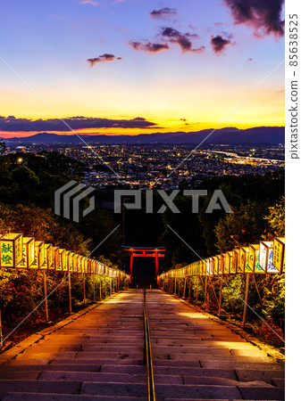 福岡縣久留米市高良大社夜景 85638525