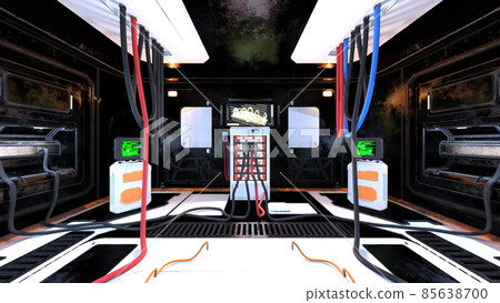 Scenery inside the spacecraft Scenery inside the spacecraft 85638700
