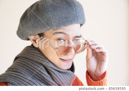 男士時尚肖像冬季 85639595