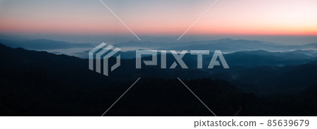 early morning sunrise in the forest early morning sunrise in the forest 85639679