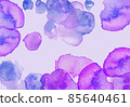 Blurred watercolor background, purple 85640461
