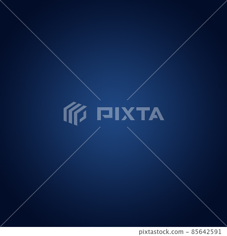 Abstract Luxury gradient Blue background. Smooth Dark blue with Black vignette Studio Banner. 85642591
