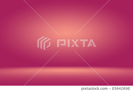 Abstract empty smooth light pink studio room background, Use as montage for product display,banner,template. 85642698
