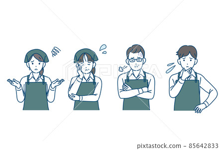 Trouble, trouble, supermarket clerk, store manager, part-time job, staff, employee, gender, trouble Trouble, trouble, supermarket clerk, store manager, part-time job, staff, employee, gender, trouble 85642833