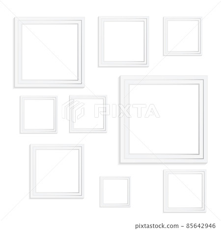 Realistic picture frames. Perfect for your presentations. Stock vector illustration Realistic picture frames. Perfect for your presentations. Stock vector illustration 85642946