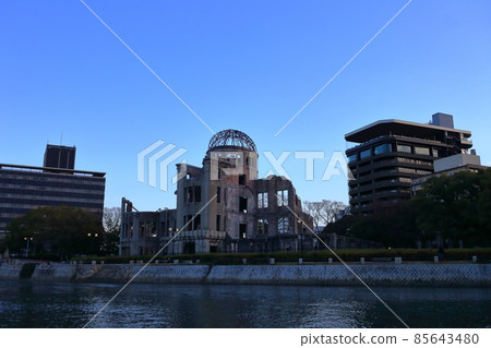 Motoyasu River and Atomic Bomb Dome (Hiroshima City) Motoyasu River and Atomic Bomb Dome (Hiroshima City) 85643480