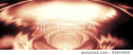 Illustration of ripples spreading on the surface of the water 85643694