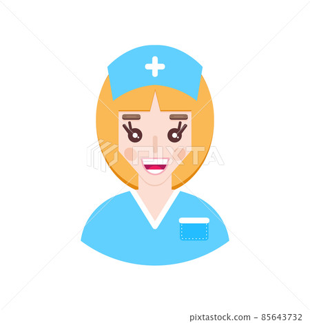 Woman doctor in flat style. Woman doctor in flat style. 85643732