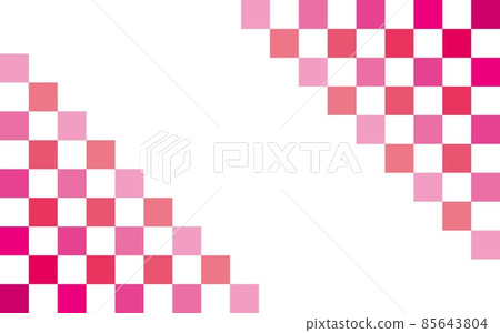 Checkered frame white space 85643804