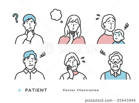 阿凡達圖標集材料為不同年齡的人 85643944