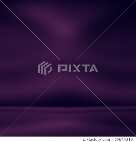 Studio Background Concept - abstract empty light gradient purple studio room background for product. Studio Background Concept - abstract empty light gradient purple studio room background for product. 85644319
