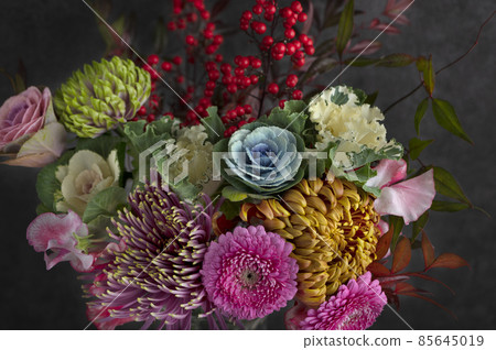 New Year's flower decoration 85645019