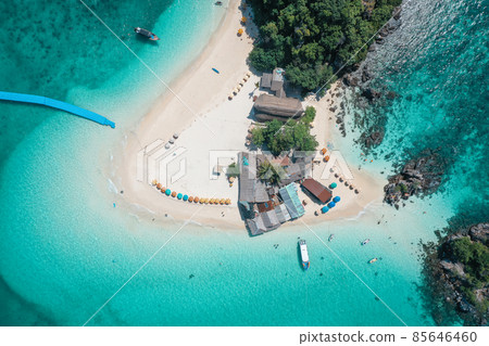 Aerial view of Koh Khai Nok in Phuket, Thailand Aerial view of Koh Khai Nok in Phuket, Thailand 85646460