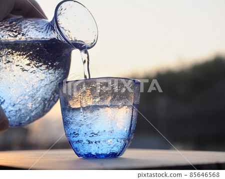 Sake image sunset back sunset back 85646568