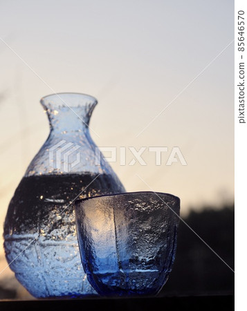 Sake image sunset back sunset back 85646570