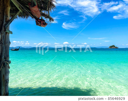 Aerial view of Koh Khai Nok in Phuket, Thailand 85646929