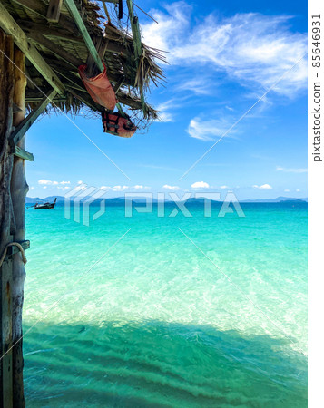 Aerial view of Koh Khai Nok in Phuket, Thailand 85646931