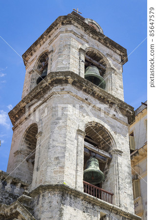 Bell tower of the Church of St. Christopher at Havana 85647579